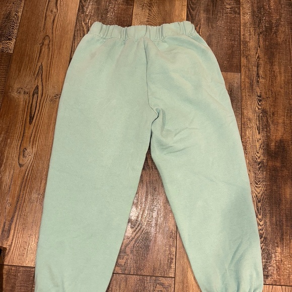 LIGHT mint green sweat pants! Great condition - Picture 4 of 4